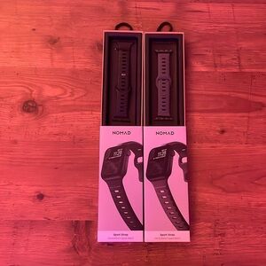 Nomad Bands (Lot of 2) 44mm/42mm Series 1,2,3,4,5,6 & SE